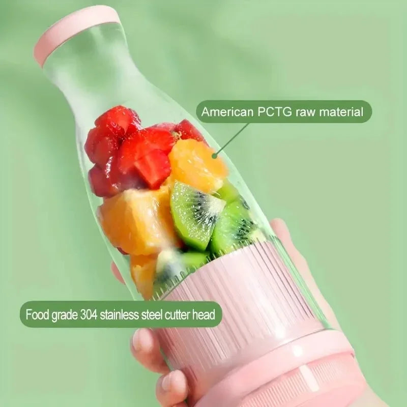Portable Electric Juicer for Fresh Drinks