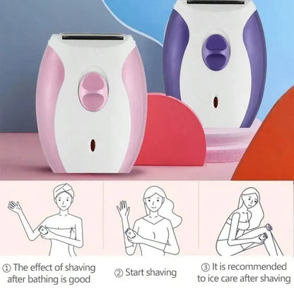 Rechargeable Lady Shaver – Cordless Razor for Face, Bikini & Legs.