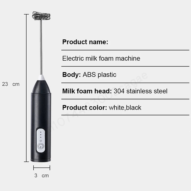 Wireless Milk Frother Electric Type-C