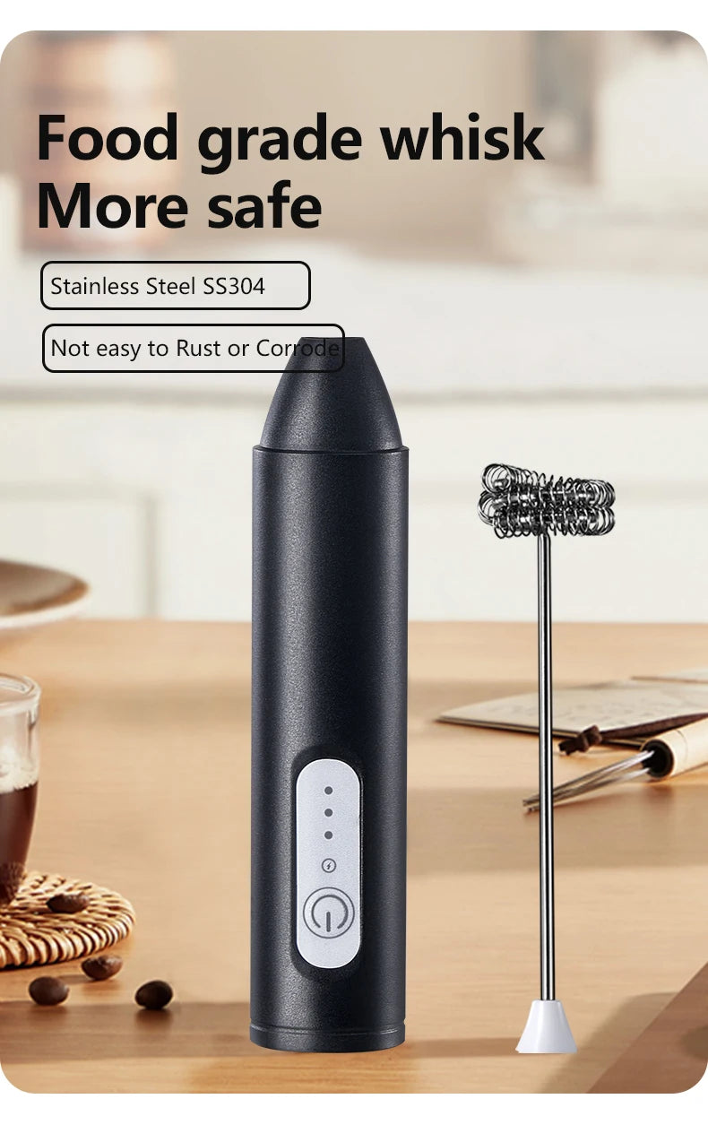 Wireless Milk Frother Electric Type-C