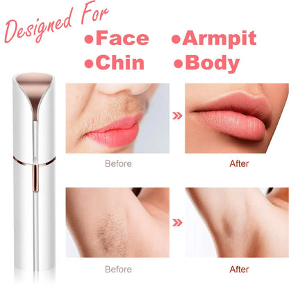 Lipstick Hair Remover – Painless Facial Razor for Women.