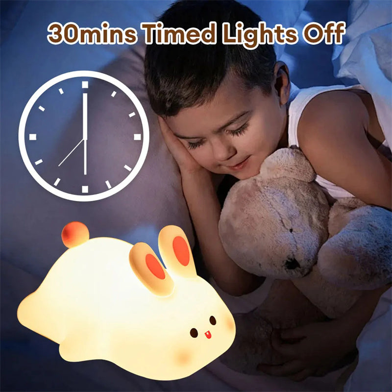 Cute LED Night Light Touch Sensor Cartoon Kid'S 