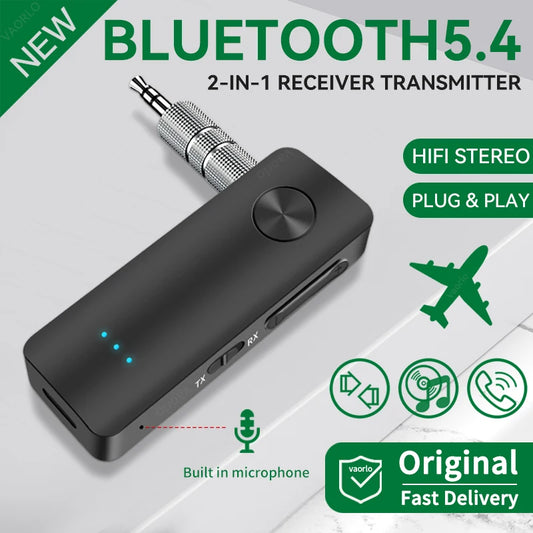 Wireless Audio Freedom: 2-in-1 Bluetooth Adapter