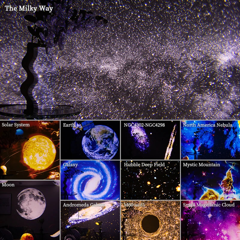 Starry Night Projector: Explore the Universe