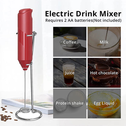 Electric Milk Frother and Egg Beater